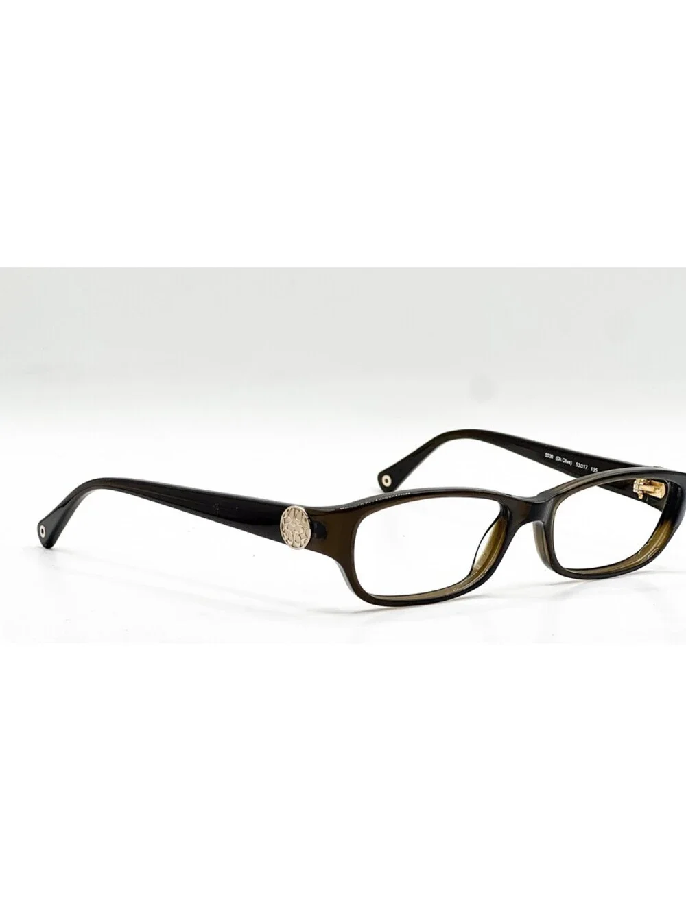Coach HC 6008 5030 Dark Olive Full Rim Authentic Eyeglass Frames 53-17-135